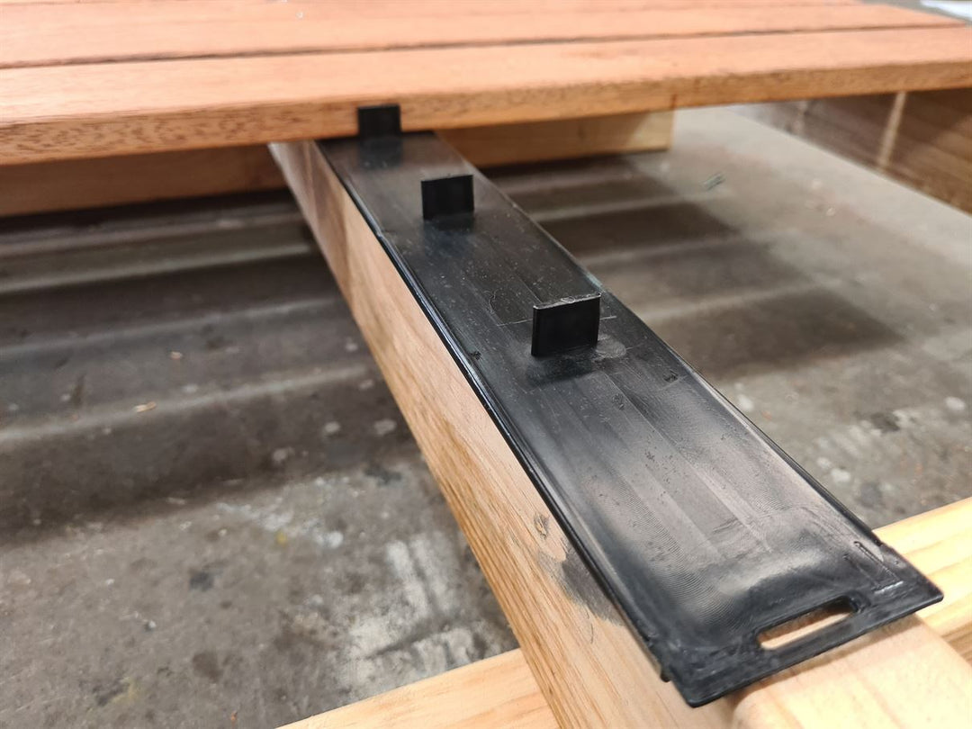 JET DECK !  Decking board spacers (90mm boards) AKA Jetdeck, Jet-deck