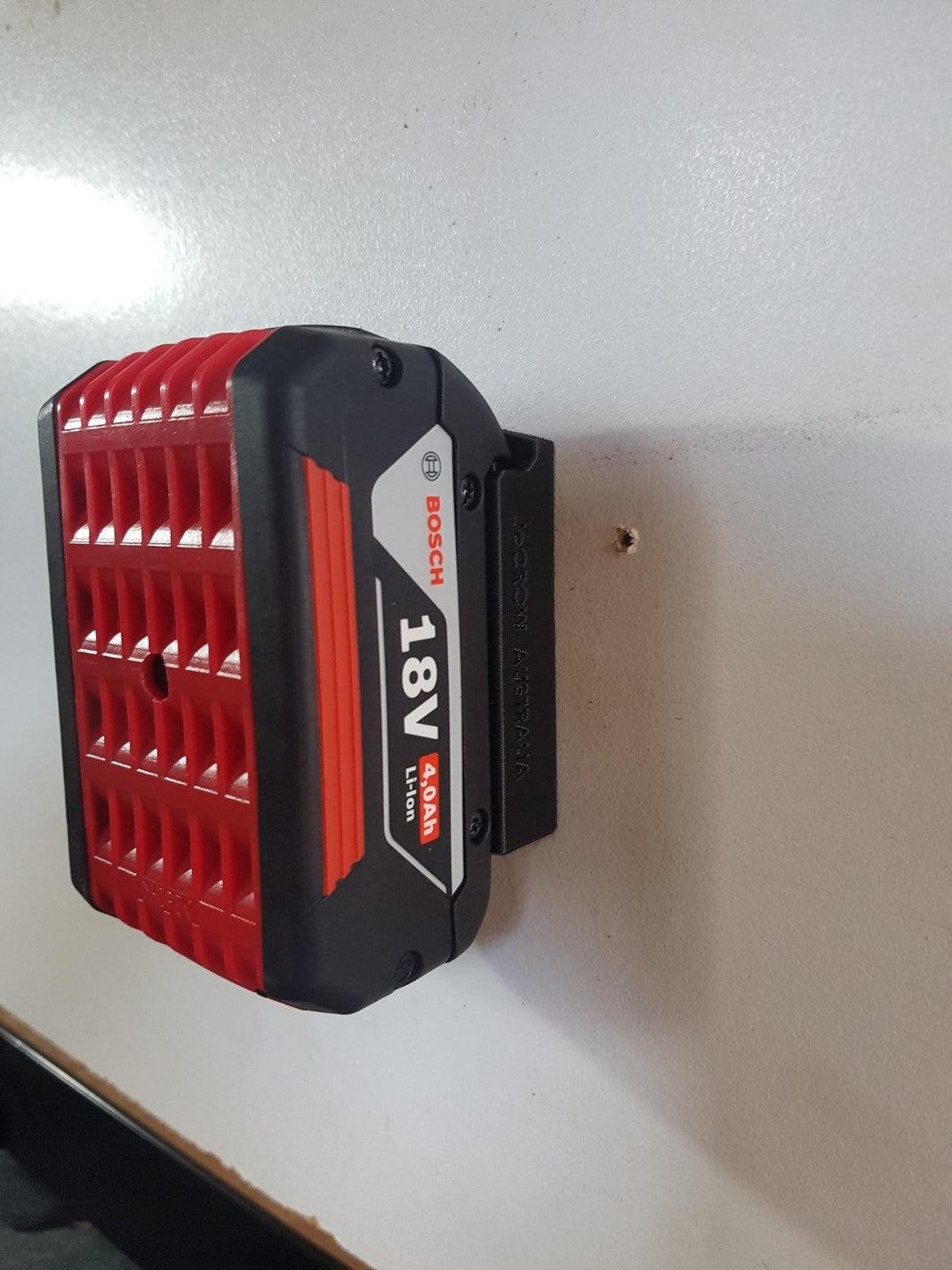 for BOSCH 18v Battery Holder Mount - JoCROW PTY LTD