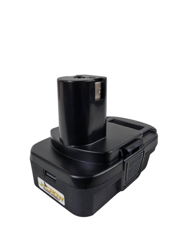 Adapter for DeWalt 18v battery to Ryobi ONE + 18v Tools. With USB - JoCROW PTY LTD