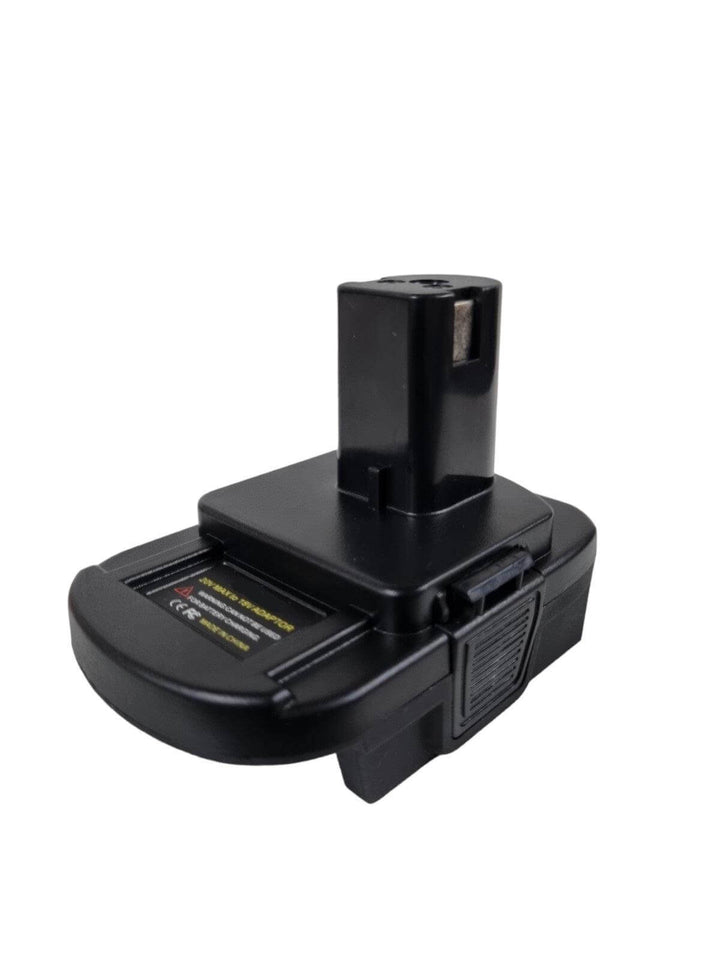 Adapter for DeWalt 18v battery to Ryobi ONE + 18v Tools. With USB - JoCROW PTY LTD