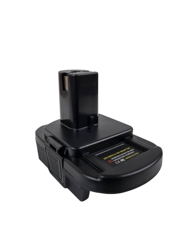 Adapter for DeWalt 18v battery to Ryobi ONE + 18v Tools. With USB - JoCROW PTY LTD