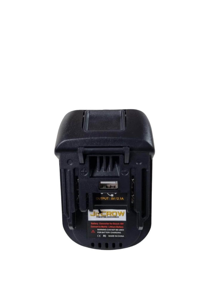 Adapter for Bosch 18v battery to Makita 18v Tools. With USB - JoCROW PTY LTD