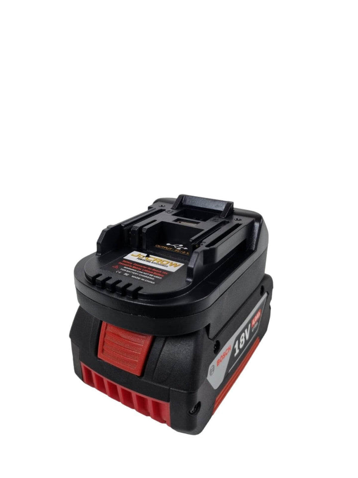 Adapter for Bosch 18v battery to Makita 18v Tools. With USB - JoCROW PTY LTD