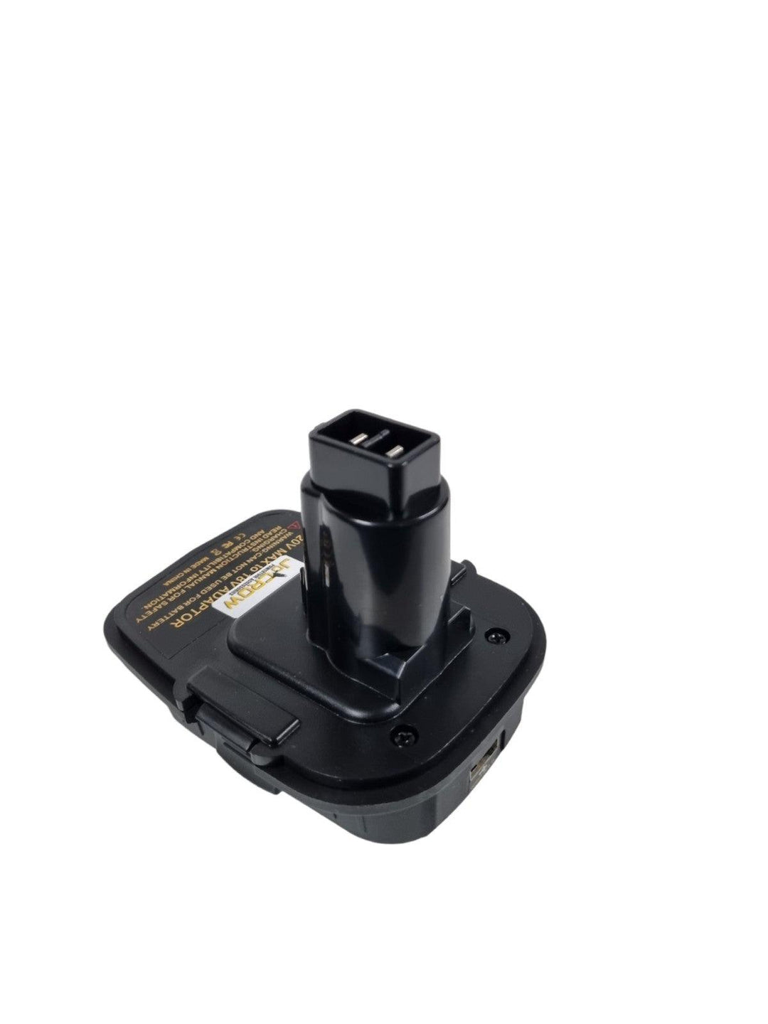 Adapter for MILWAUKEE 18v Li-ion battery to DeWalt 18v Ni-cd/Ni-mh Tools. With USB - JoCROW PTY LTD