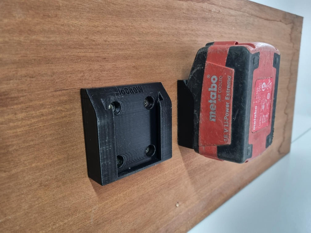 Battery Holder for Metabo 18v Wall Mounted