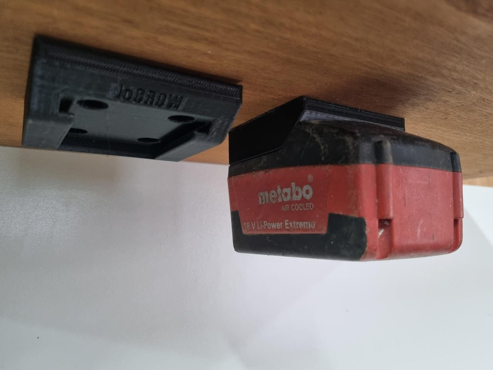 Battery Holder for Metabo 18v Wall Mounted