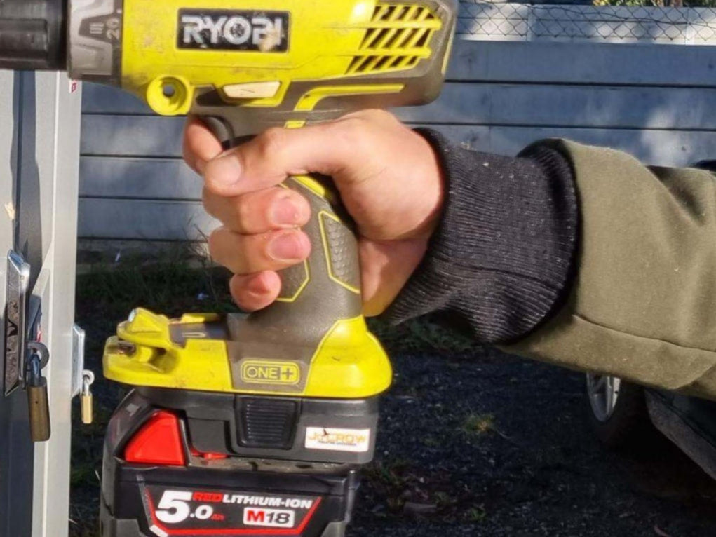 Drill Ryobi To Milwaukee Battery Adapter Ryobi® To Milwaukee