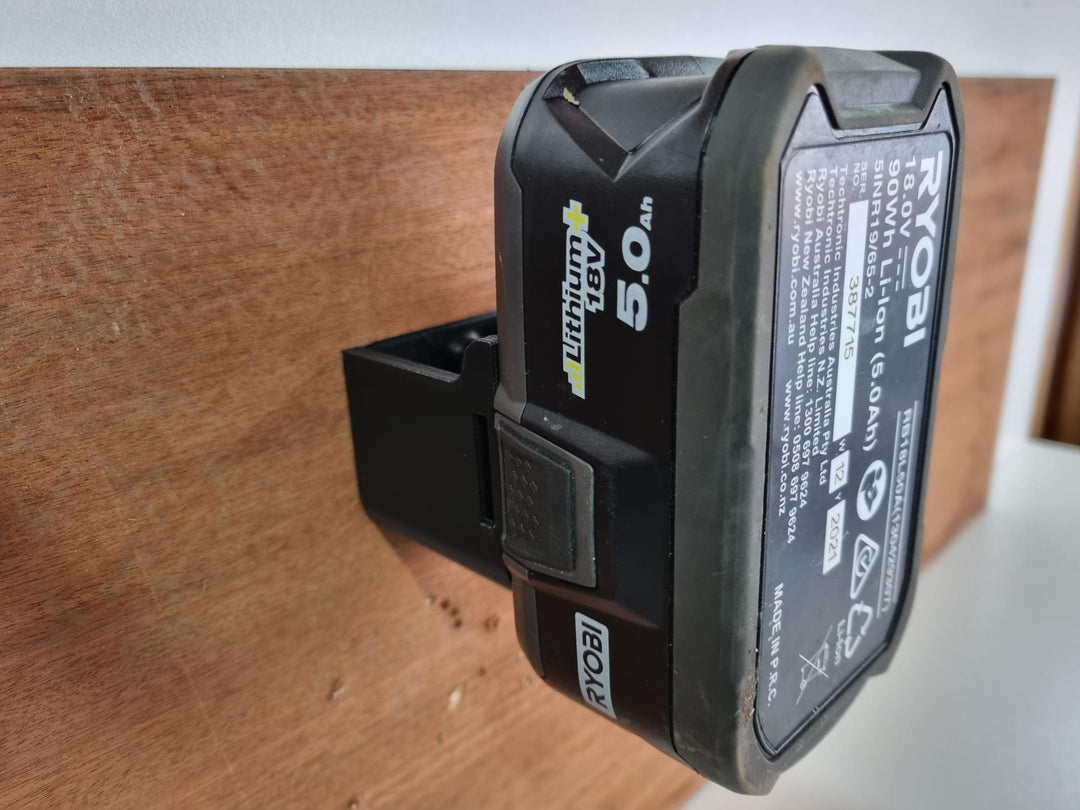 Battery Holder Mount for RYOBI ONE+ 18v