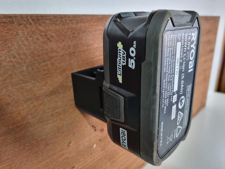 Battery Holder Mount for RYOBI ONE+ 18v