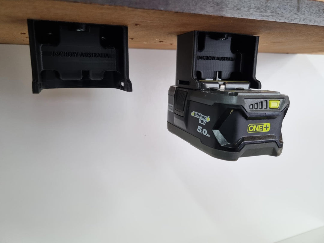 Battery Holder Mount for RYOBI ONE+ 18v
