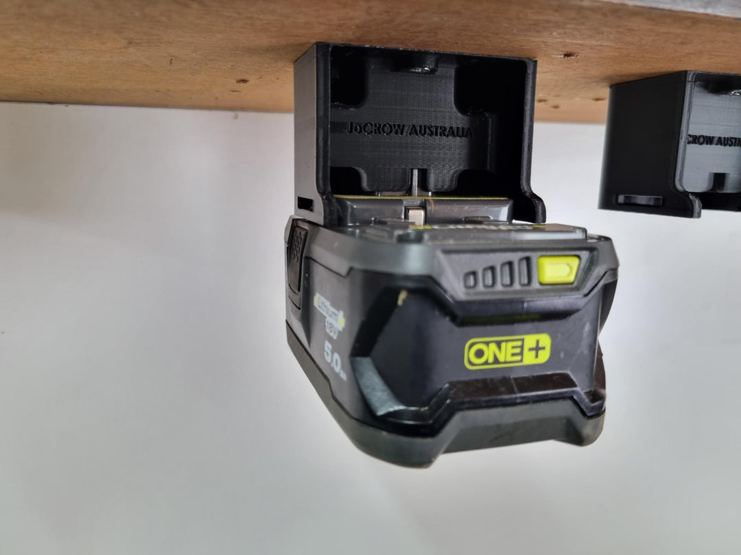 Battery Holder Mount for RYOBI ONE+ 18v