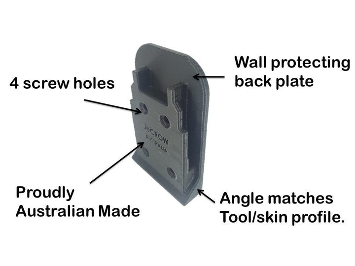 for DeWALT 18V Tool / Skin Holder Work Storage Bracket - JoCROW PTY LTD
