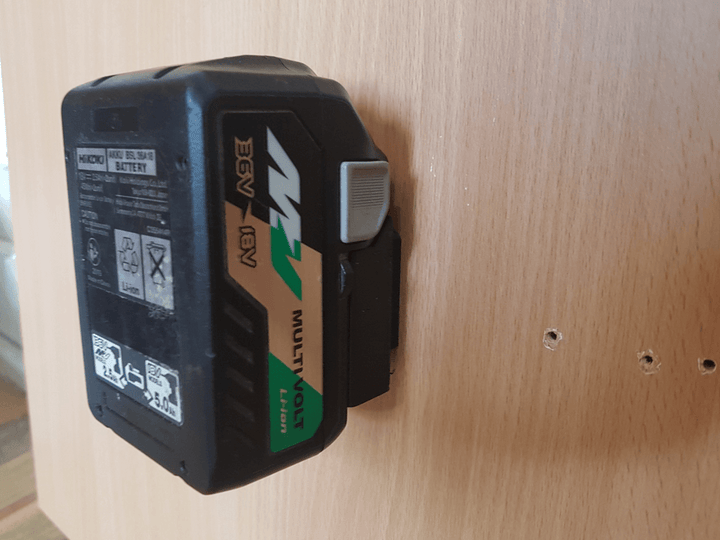 Battery holder for HiTACHI HIKOKI 18v 36v Multivolt - JoCROW PTY LTD