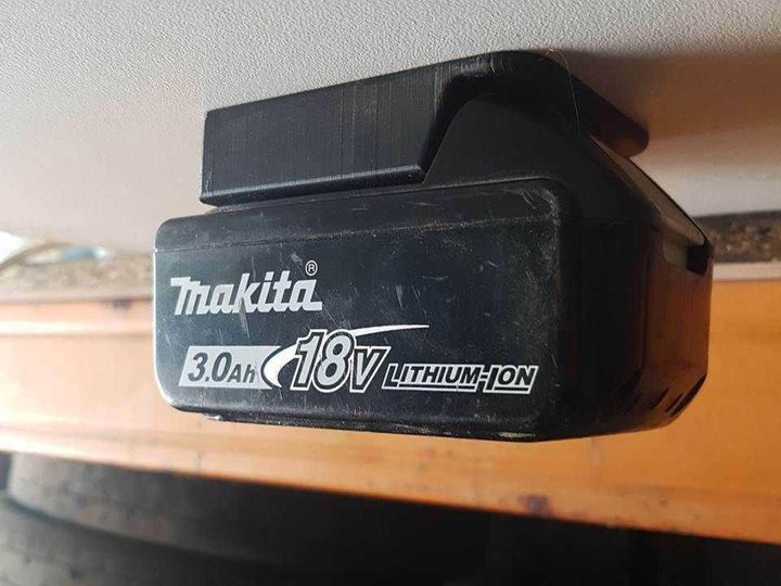 for MAKITA 18v Battery Holder Work Storage Bracket - JoCROW PTY LTD