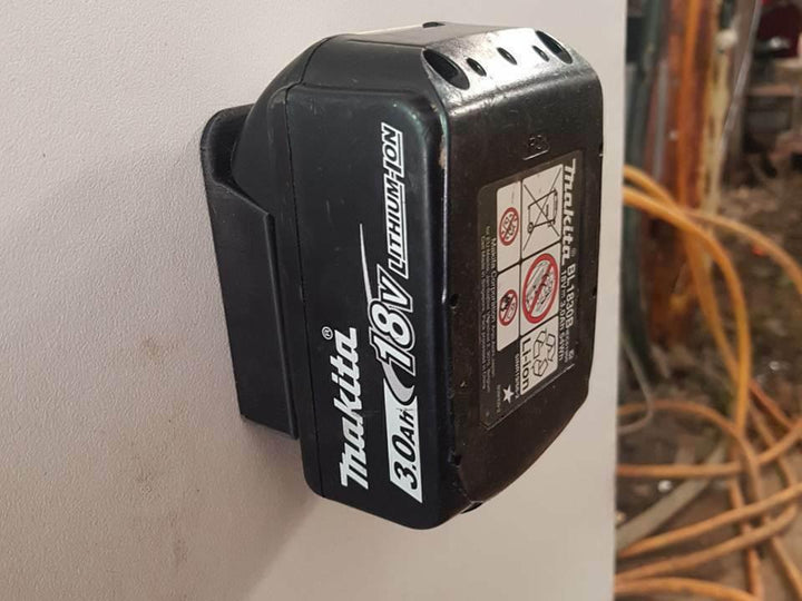for MAKITA 18v Battery Holder Work Storage Bracket - JoCROW PTY LTD