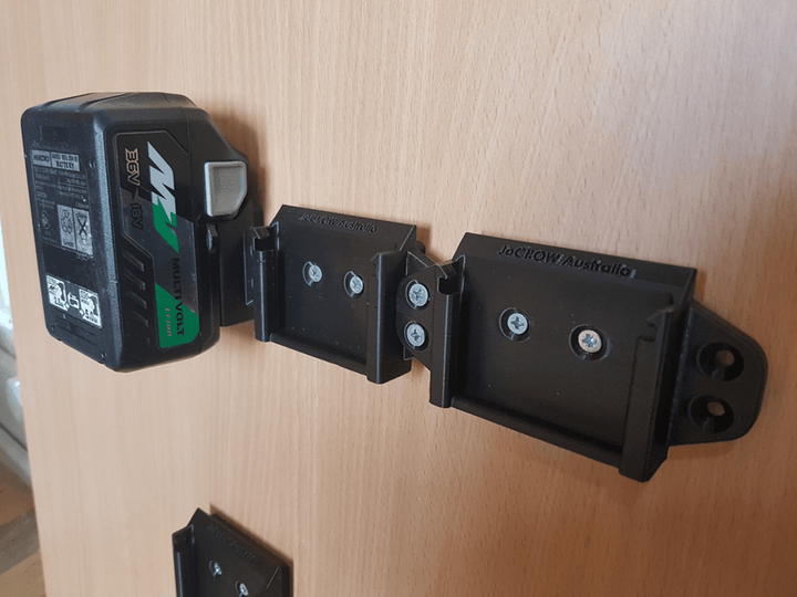 Battery holder for HiTACHI HIKOKI 18v 36v Multivolt - JoCROW PTY LTD